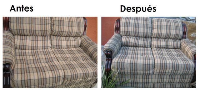Limpieza de sofa para 2 personas